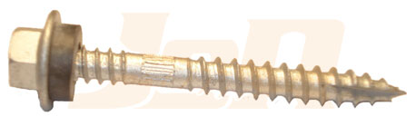 DOUBLE THREAD HEX WASHER FLANGE HEAD SCREW TYPE-17